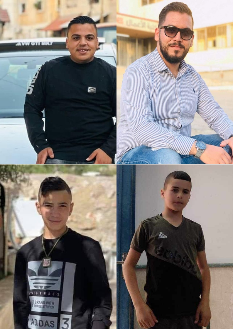 شهداء المحافظات الشمالية اليوم الخميس